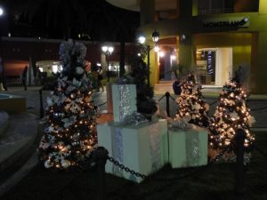 Village de Willestad décoré pour Noël