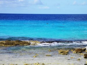 La mer dans le coin de Kralendjik