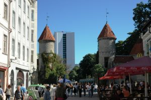 L'entrée Sud de la Vieille Ville, ou Porte Viru