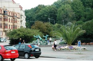 Les fontaines du centre-ville