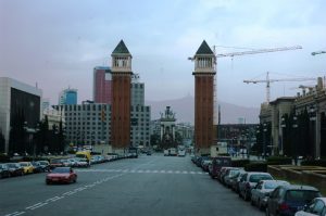 Deux tours vénitiennes - Plaça Espanya