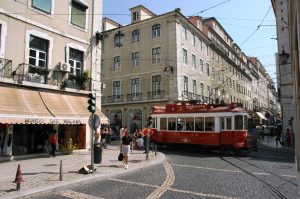 Dans un tram en excursion