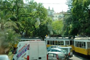 La vieille ville en tramway