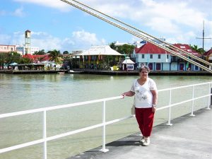 Micheline sur le quai