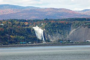 Les Chutes Montmorency vue du bateau