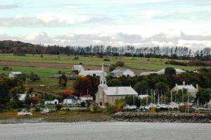 Un village de l'Île