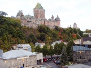 Le port et le Chateau Frontenac