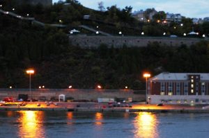 Le port et les remparts