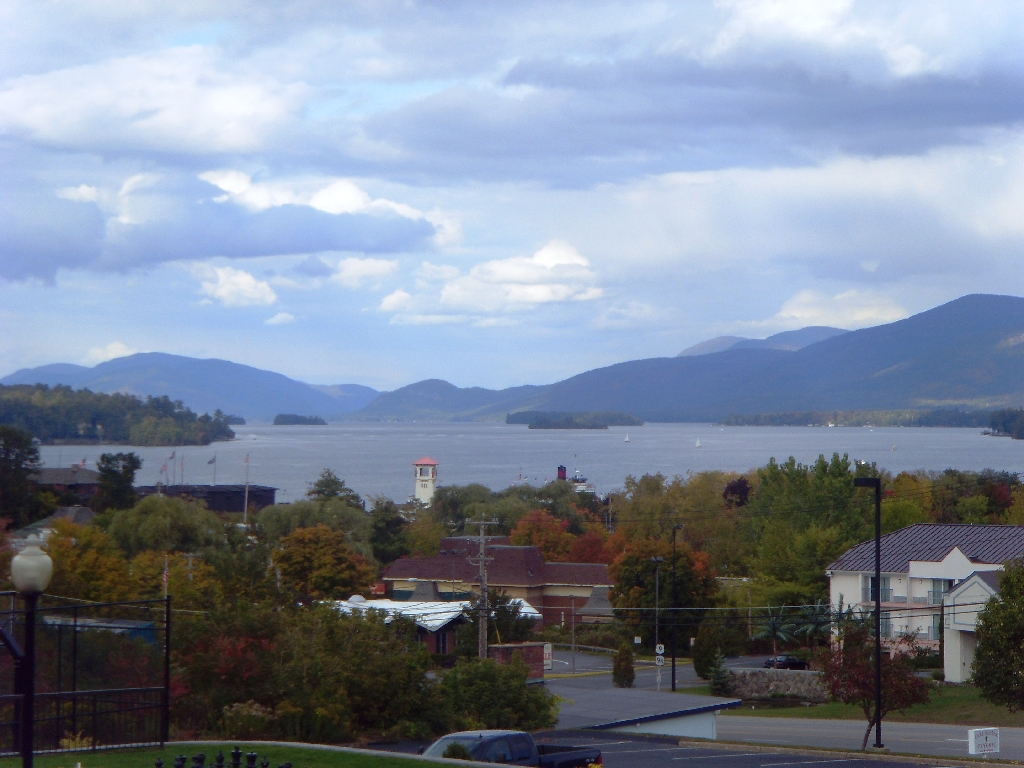 Vue du Lac depuis l'Hôtel