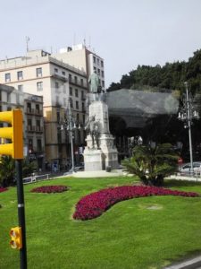 Dans la ville de Malaga