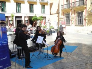 Quatuor sur la place publique