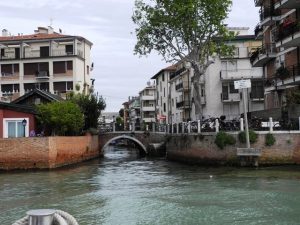 Venise au niveau de l'eau