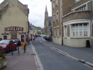 Petite rue de la ville de Bayeux