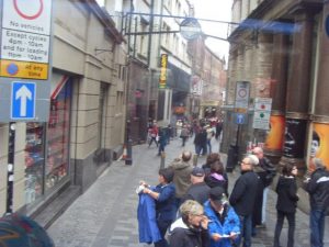 Matthew Street rue ou était situé le Cavern club