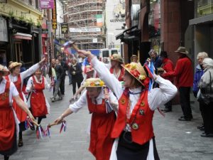 Danseuse sur Matthew street