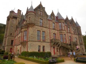 Chateau de Belfast sur la cave hill