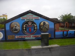 Genre du mural que l'on retrouve beaucoup dans belfast