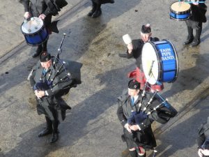 Fanfare d'adieu a Invergordon