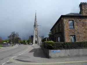 Dans la ville d'Invergordon