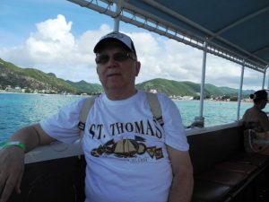 Daniel en Boat Taxi à St.Marteen 