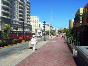 Les rues sur le port