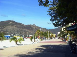 La promenade au port