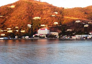 Le Solstice arrive à Tortola