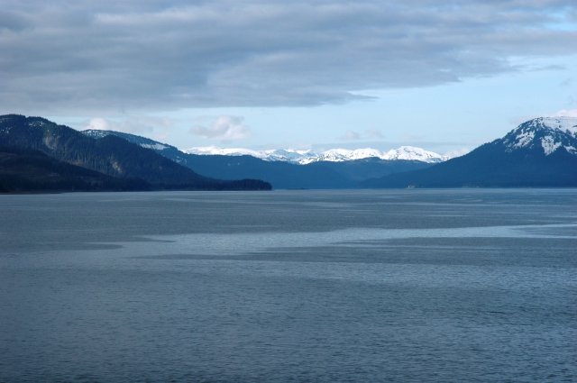 La mer devant Skagway