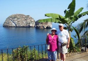 Daniel et Micheline à Puerto Vallarta