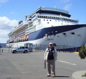 Daniel au port Ogden Point