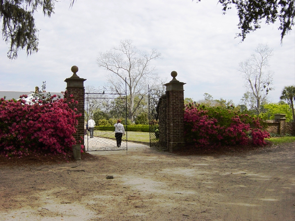 Entrée de la plantation