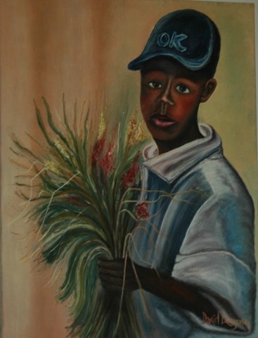 Pour la paix Ok - Huile sur toile - 18x14 - Mars 2007